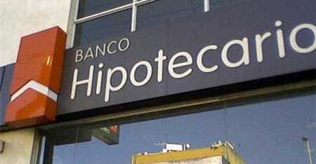 Sucursal del Banco Hipotecario, cerrada hasta nuevo aviso