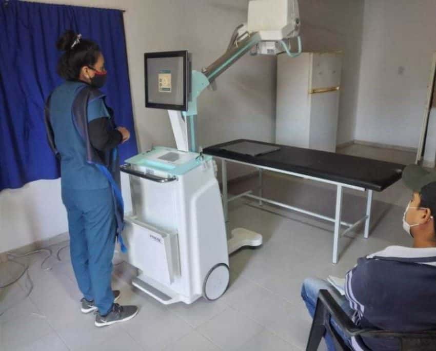 Nueva prestación: En el hospital de El Chorro habilitaron el servicio de rayos X