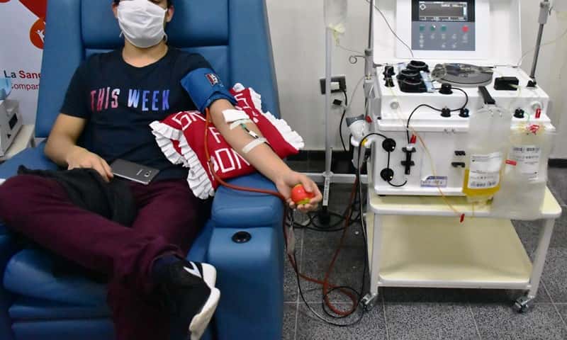 Piden a los pacientes recuperados de Covid-19 que donen plasma