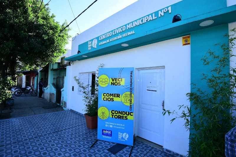 El Centro Cívico Municipal N.º 1 del barrio Eva Perón sigue atendiendo al público