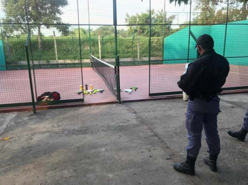 Clorinda: detectaron a unas 10 personas jugando pádel