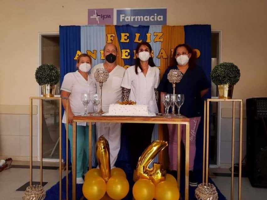 Celebraron el 74.º aniversario del hospital Doctor Cruz Felipe Arnedo