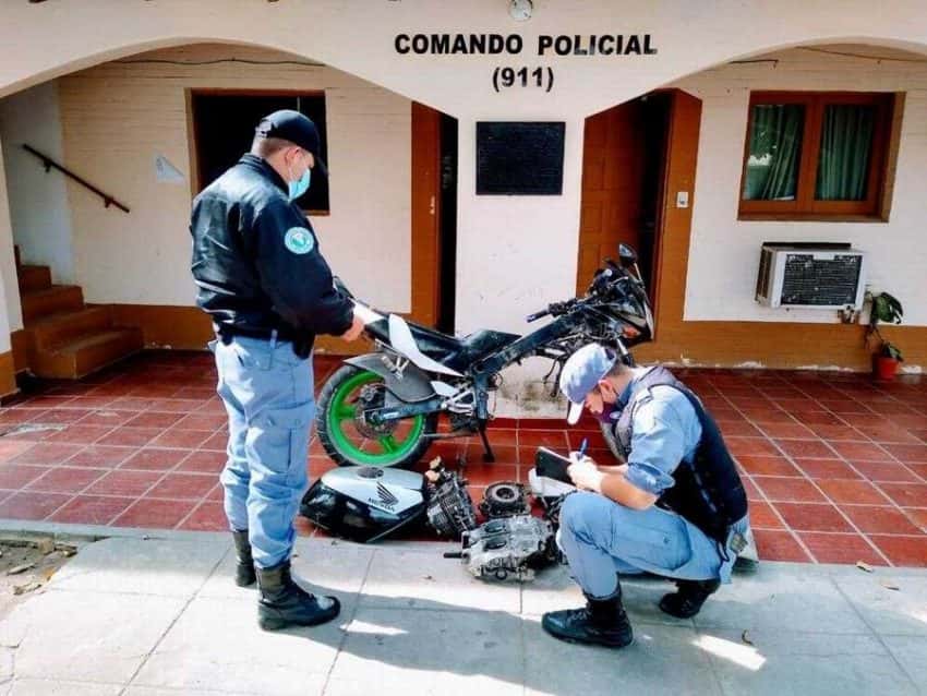 Secuestraron motos y un auto adulterados en las ciudades de Formosa y Clorinda