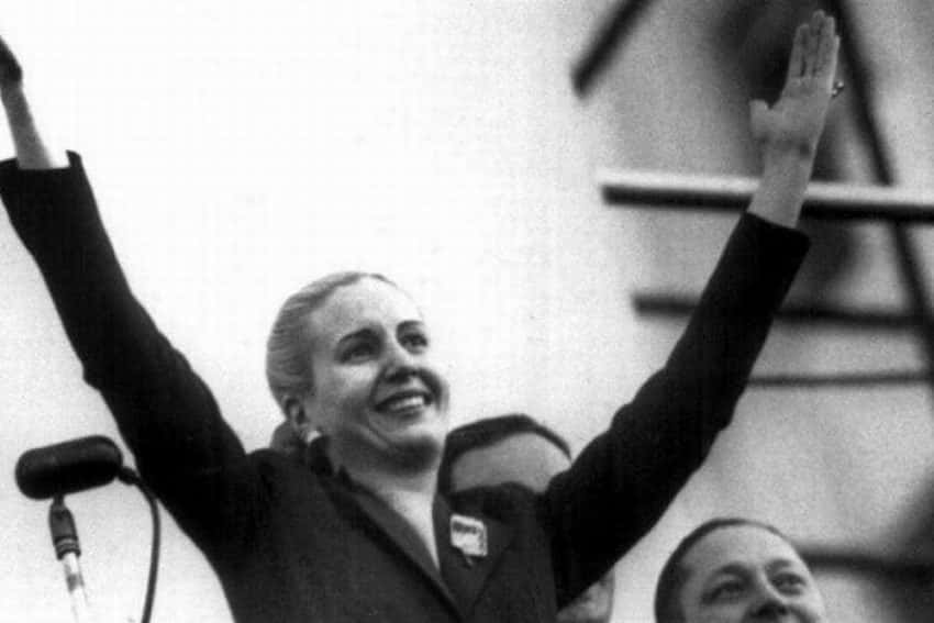 Insfrán recordó a Evita a 69 años de su paso a la inmortalidad