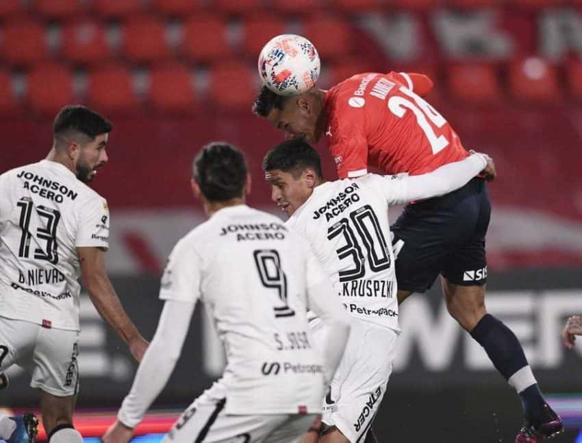 Barreto fue titular en el triunfo de Independiente sobre Patronato