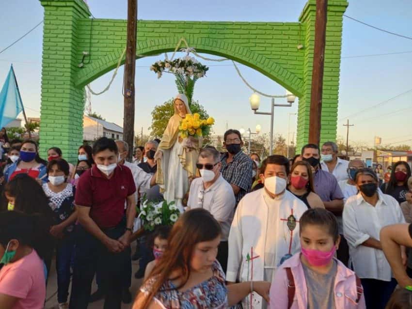 Ingeniero Juárez celebró con varias actividades el día de su patrona, la Virgen de la Merced