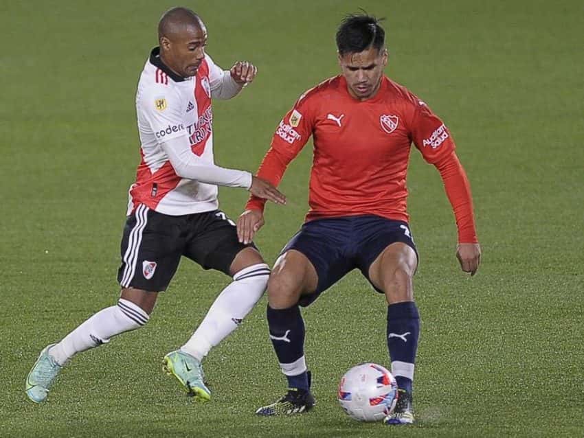 Barreto jugó para el rojo en el empate frente a River