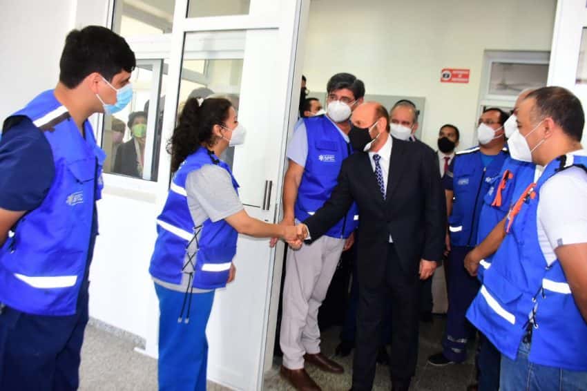 Se inauguró el centro de salud del barrio Bernardino Rivadavia