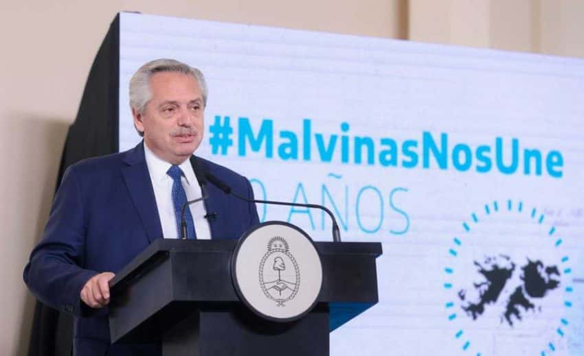 Alberto Fernández: “A las Malvinas no las vamos a cambiar ni por vacunas ni por deudas”