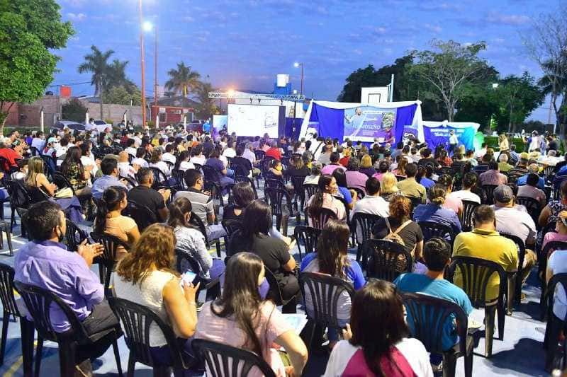 Multitudinaria jornada de formación política en Pirané