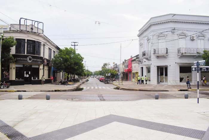Peatonal Rivadavia: trabajos preliminares para la construcción del segundo tramo