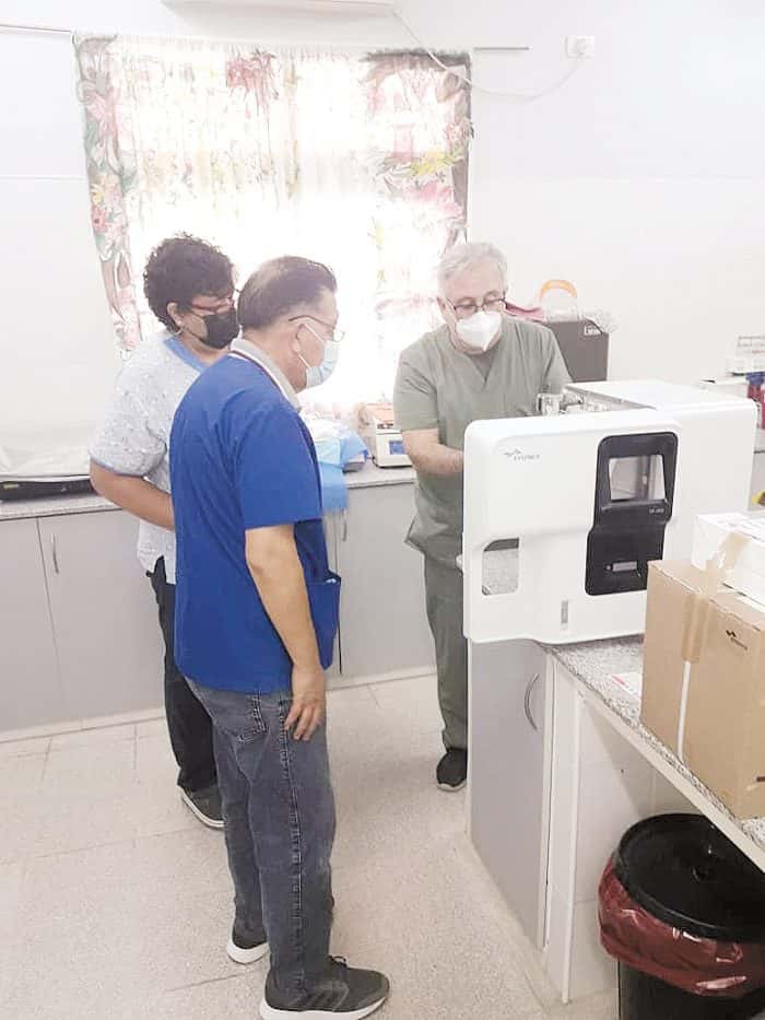 Incorporaron nuevo equipo al laboratorio del Hospital de Estanislao del Campo