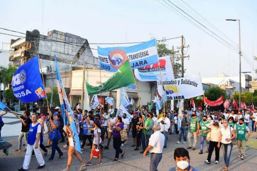1F: Formosa se manifestó para pedir la democratización de la Justicia