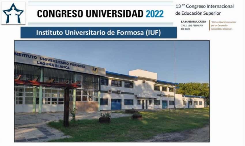 El Instituto Universitario de Formosa participó del 13.º Congreso Internacional Universidad 2022