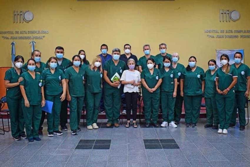 Margarita Batista se reunió con referentes de enfermería