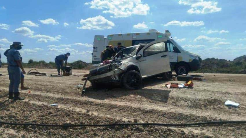 Tres lesionados graves en accidentes en la Ruta Provincial 1 y otros dos en la Ruta Nacional 11