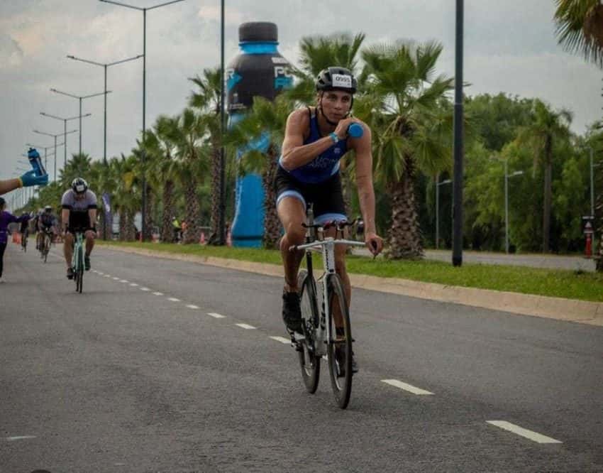 Alucín obtuvo el segundo puesto en el Ironman 5150 Buenos Aires