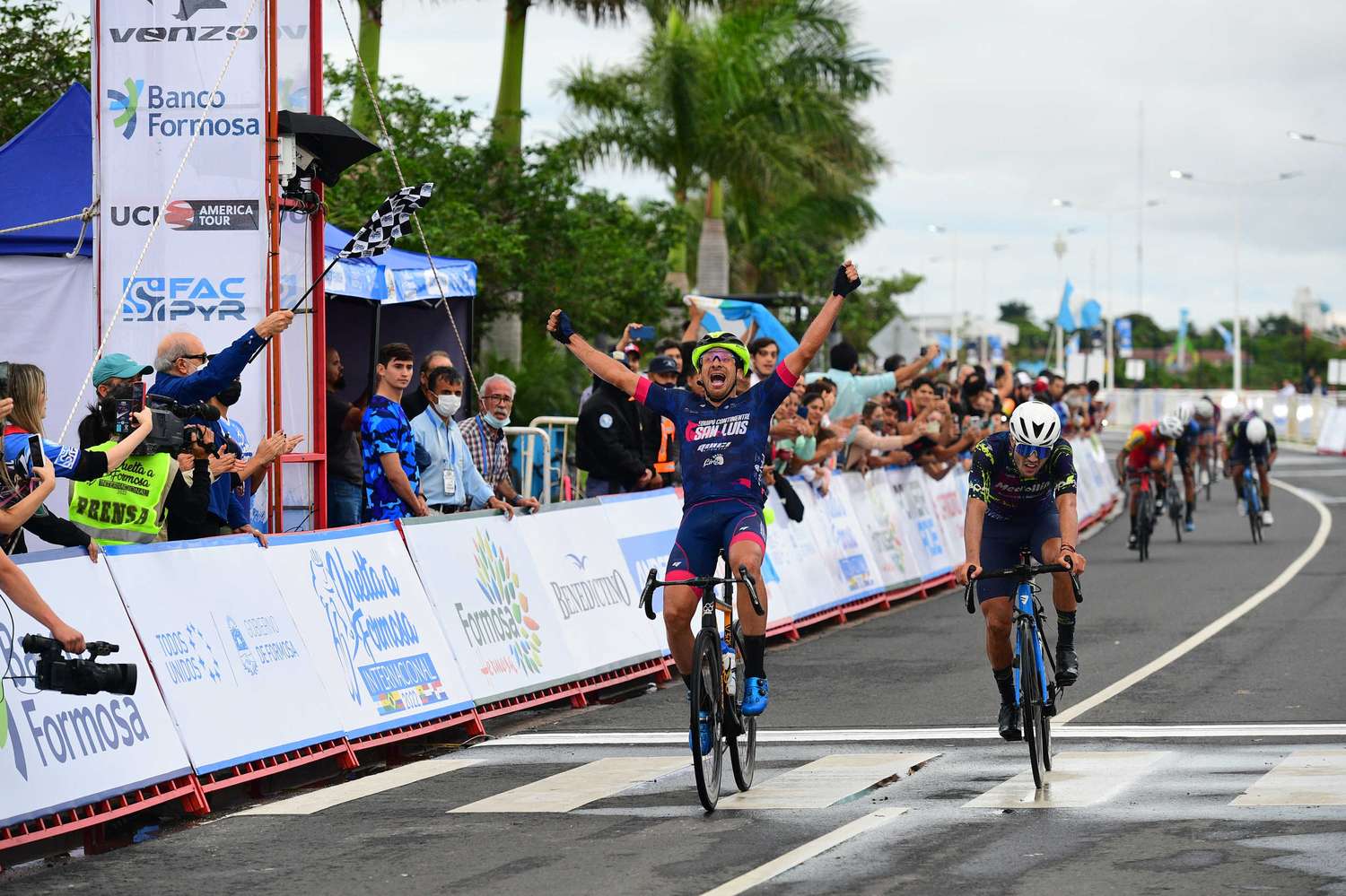 Gaday se quedó con la primera etapa de la Vuelta a Formosa Internacional y se vistió de líder