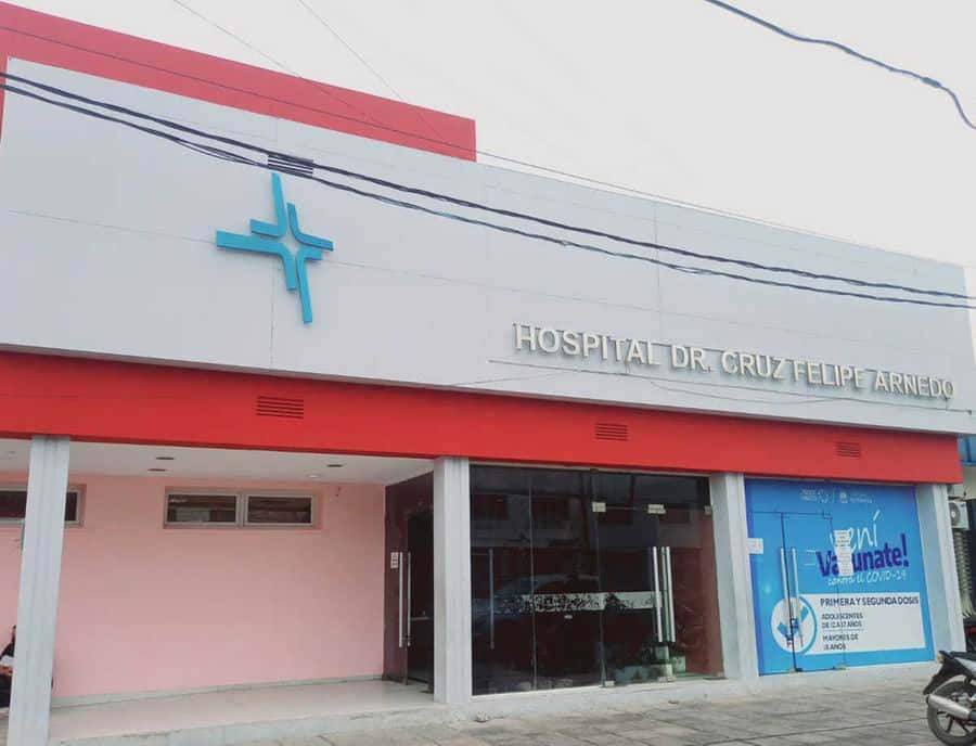 El hospital distrital de Clorinda Cruz Felipe
Arnedo celebra hoy su 75.o aniversario