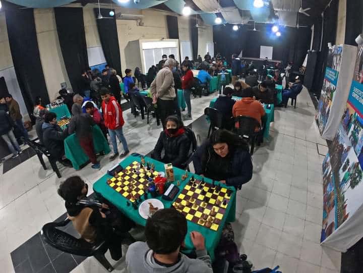 Se realizó torneo de ajedrez en el Salón Cultural Municipal