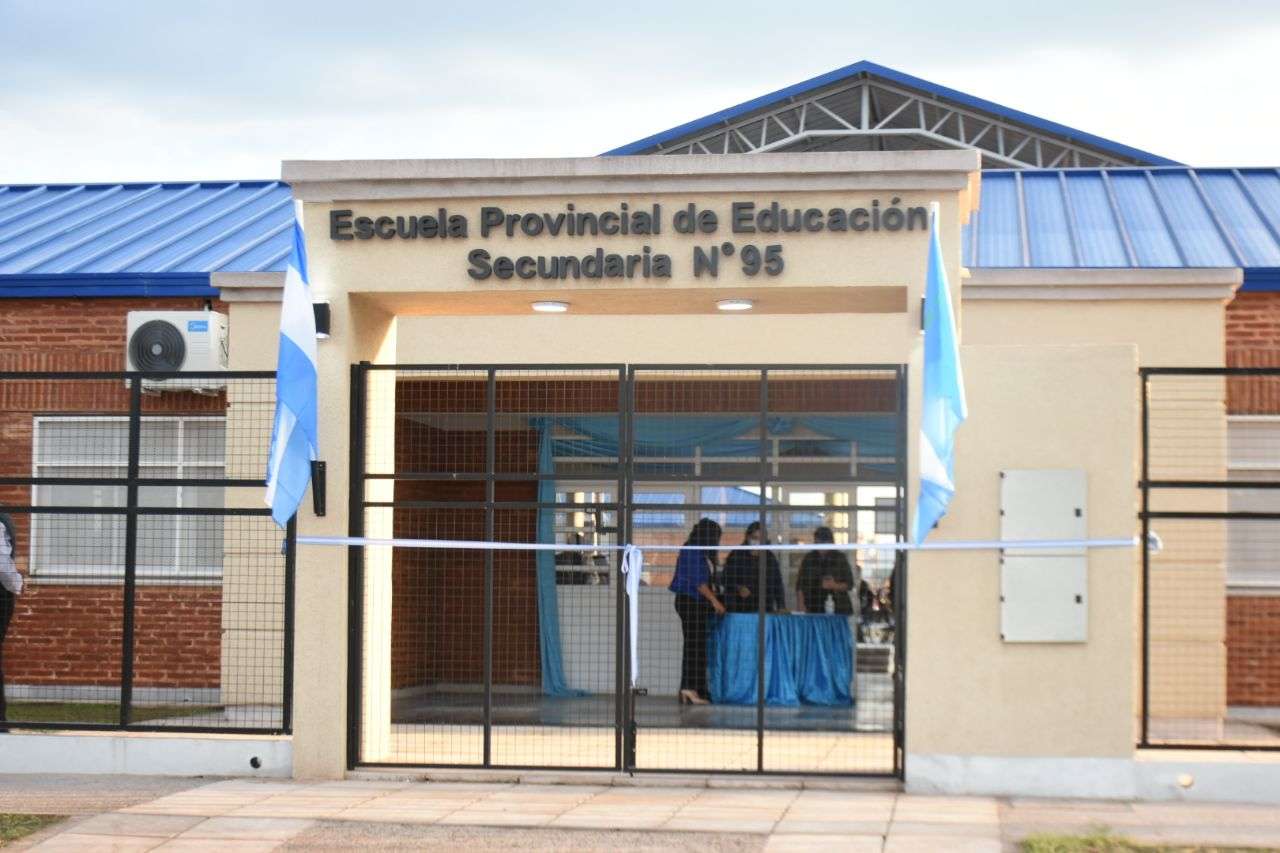 Se inauguró el edificio de la EPES N° 95