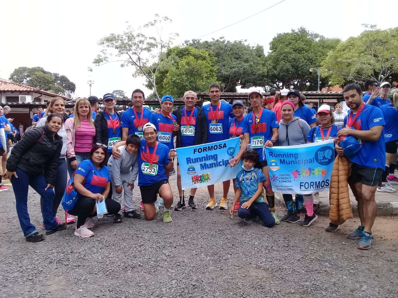 Integrantes del equipo de Formosa Running Municipal tuvieron una destacada actuación en Asunción