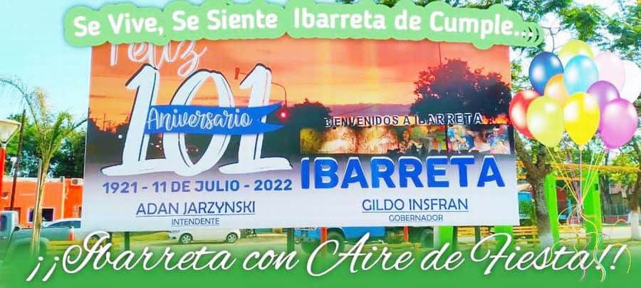 Ibarreta celebró 101 años y se inauguró 
el Museo de Ciencias Sociales y Naturales