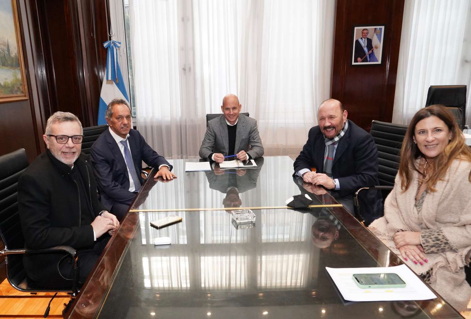 El gobernador Insfrán y Daniel Scioli mantuvieron reunión de trabajo