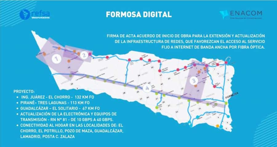 Basterra: “En Formosa el 85 por ciento de las
escuelas tiene conectividad por fibra óptica”