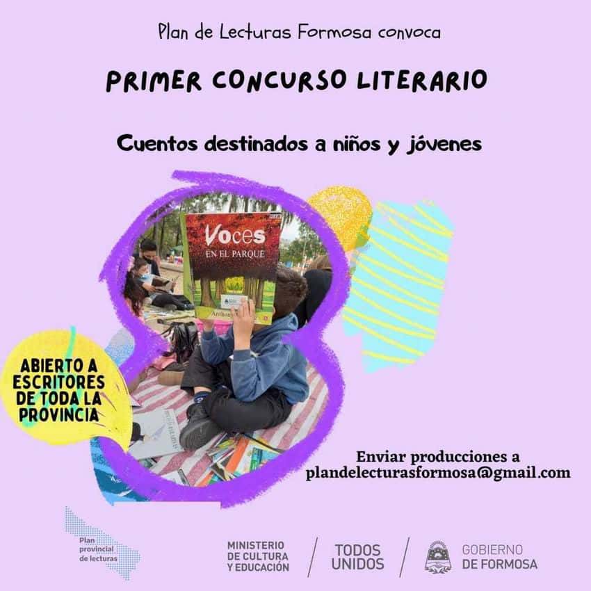 Plan de Lecturas: 1.er concurso literario de 
género narrativo en lenguas habladas en Formosa