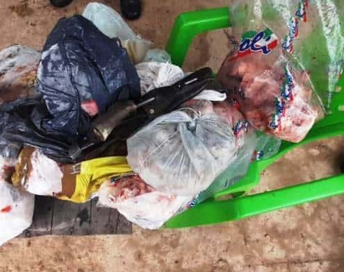 La Policía detuvo a un sujeto y secuestró
carne durante tareas contra el abigeato