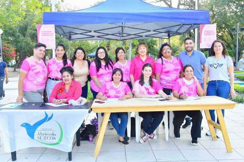 Fundación Abriendo Surcos presentó
actividades de prevención del cáncer de mama