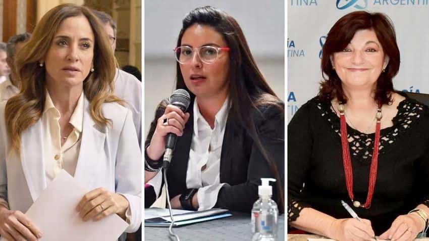 Alberto Fernández nombró a tres mujeres en
reemplazo de Moroni, Zabaleta y Gómez Alcorta