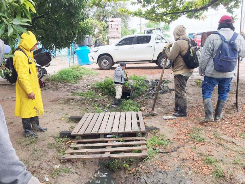 Activa intervención de la Municipalidad para 
optimizar el funcionamiento del drenaje urbano