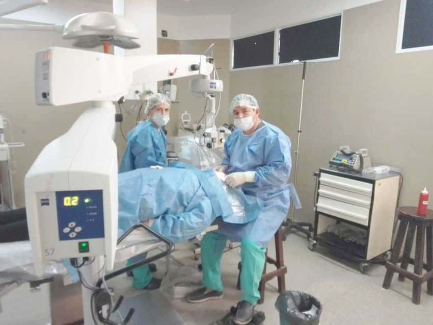 Con 20 procedimientos el hospital de Las Lomitas 
concretó las primeras cirugías oftalmológicas