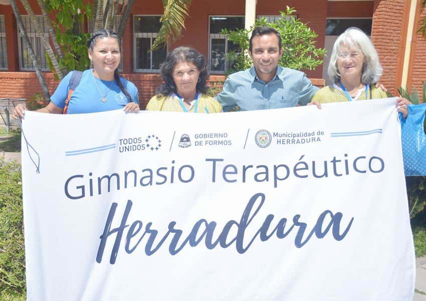 Se clasificó a los integrantes del gimnasio terapéutico de Herradura