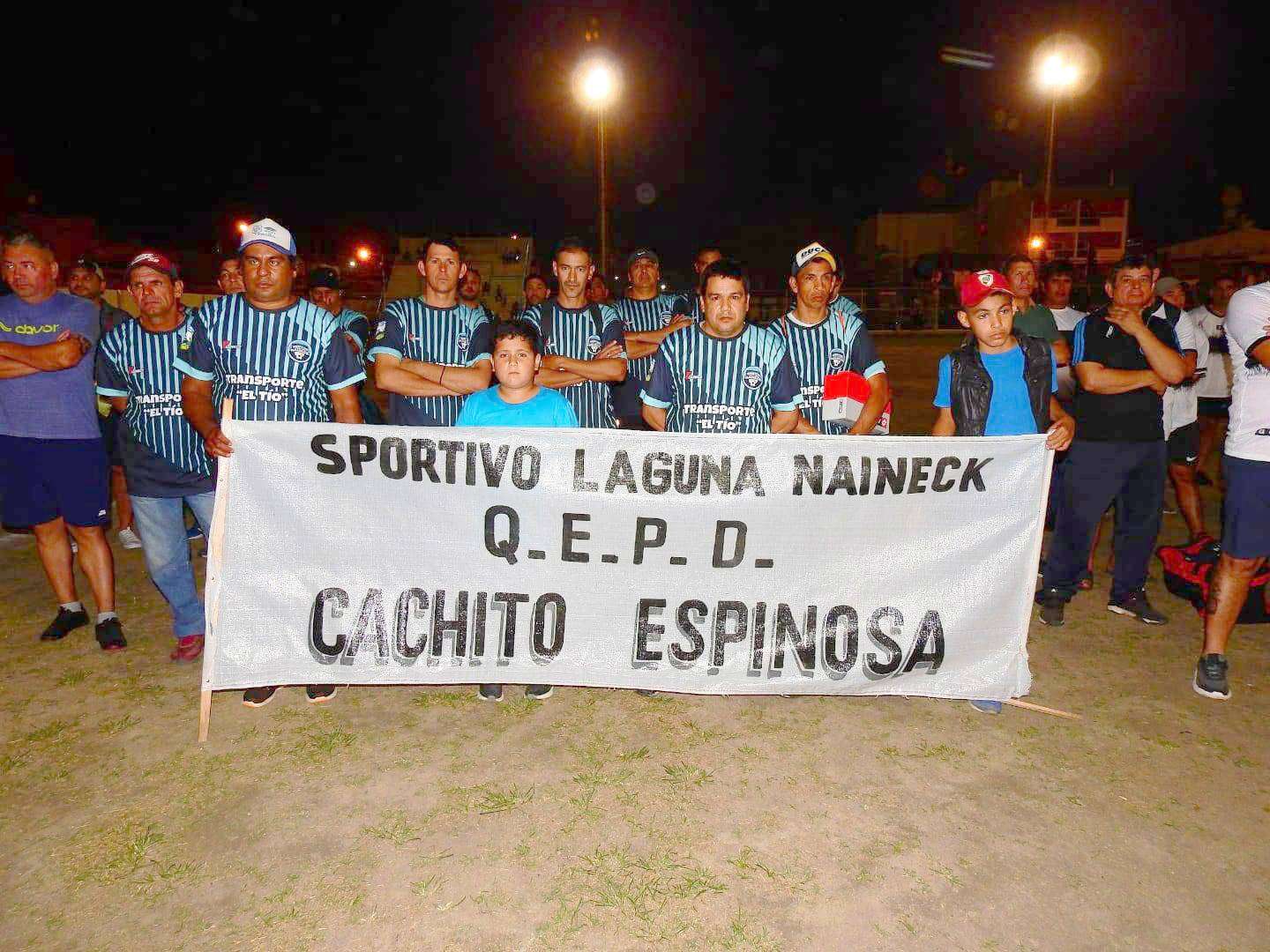 Exitoso torneo provincial de fútbol 
en homenaje a Néstor cachito Espinoza