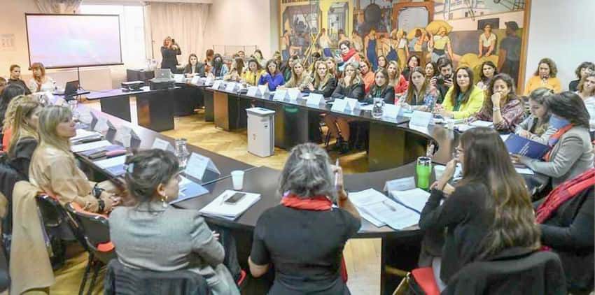 Funcionarias se reúnen en la Mesa Federal de 
Políticas Económicas con Perspectiva de Género