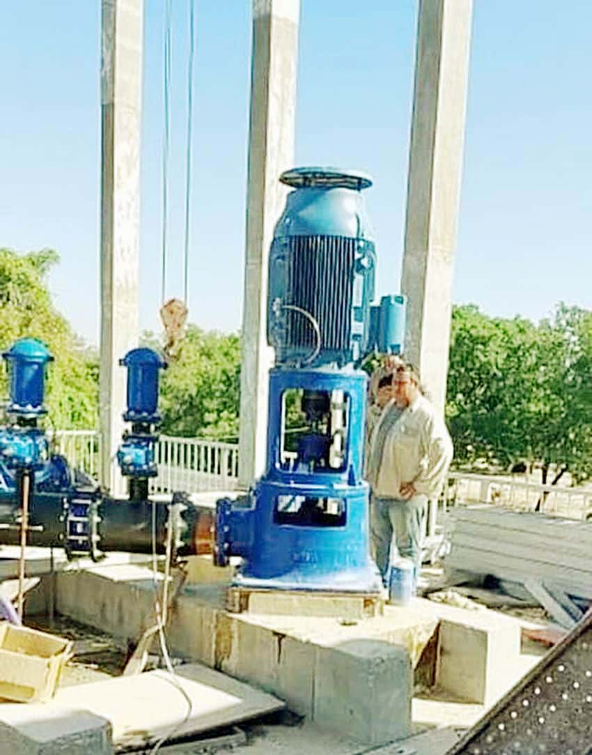 Comenzaron en Clorinda pruebas hidráulicas 
de la nueva planta potabilizadora de agua
