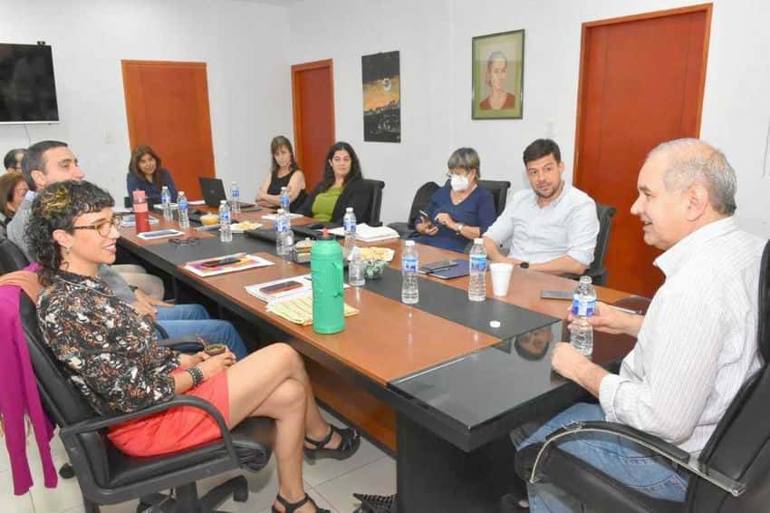 Gómez recibió al director nacional de Abordaje 
Integral de Enfermedades No Transmisibles