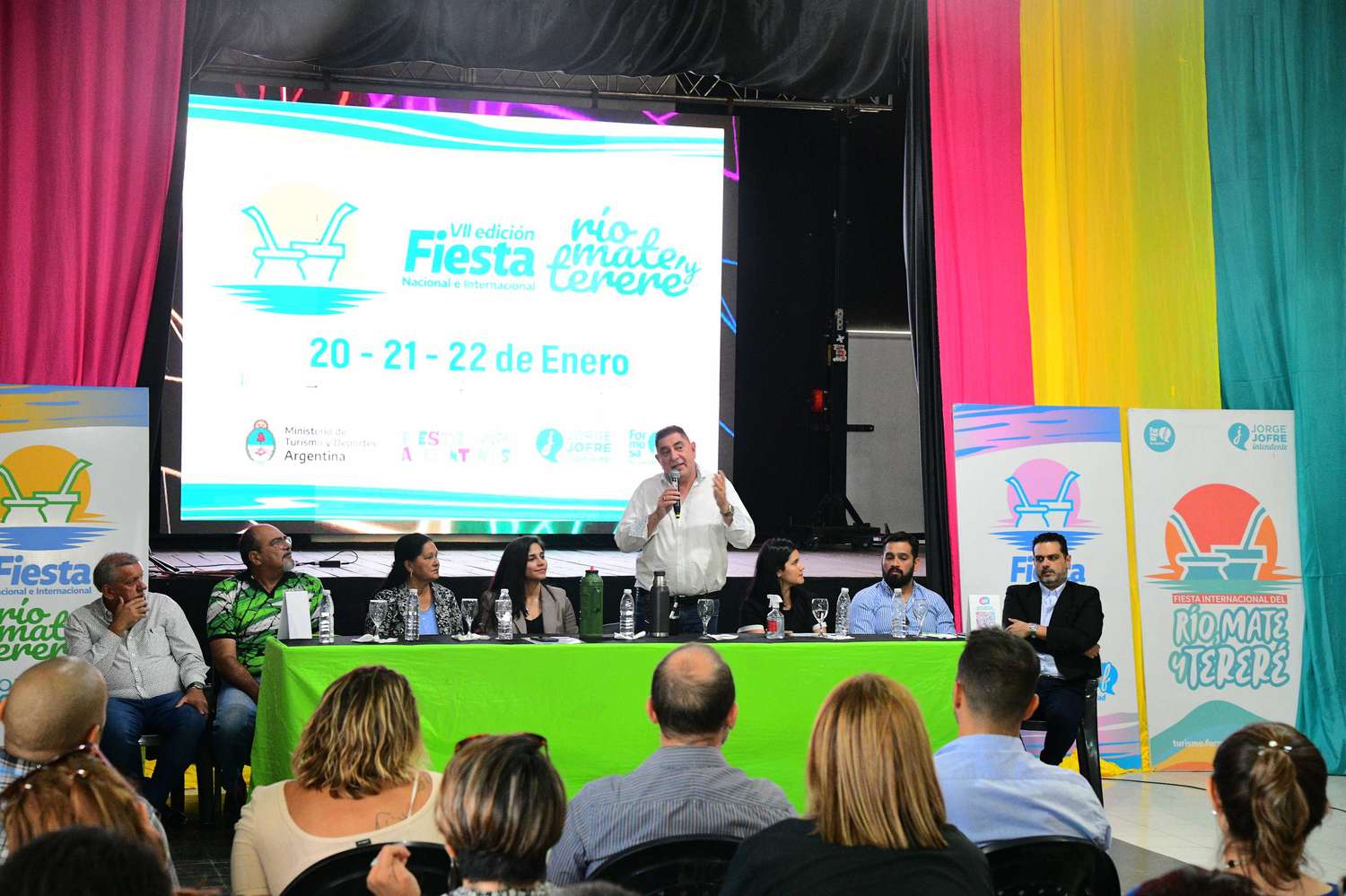 El intendente Jorge Jofré lanzó la VII Edición de la “Fiesta Nacional e Internacional del Río, Mate y Tereré”