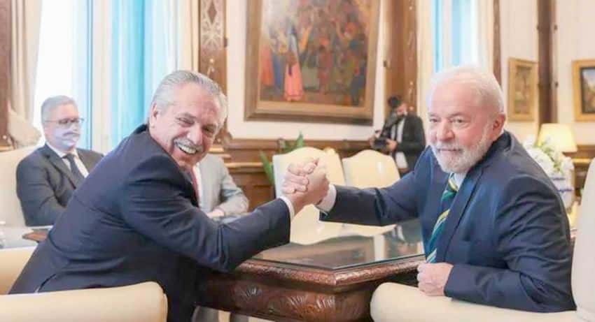Fernández y Lula coincidieron en profundizar
la relación estratégica entre ambos países