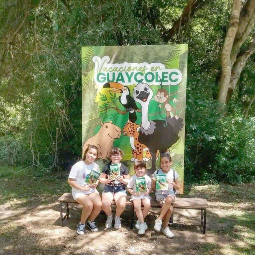 El fin de semana más de cinco mil personas 
visitaron la reserva de animales Guaycolec