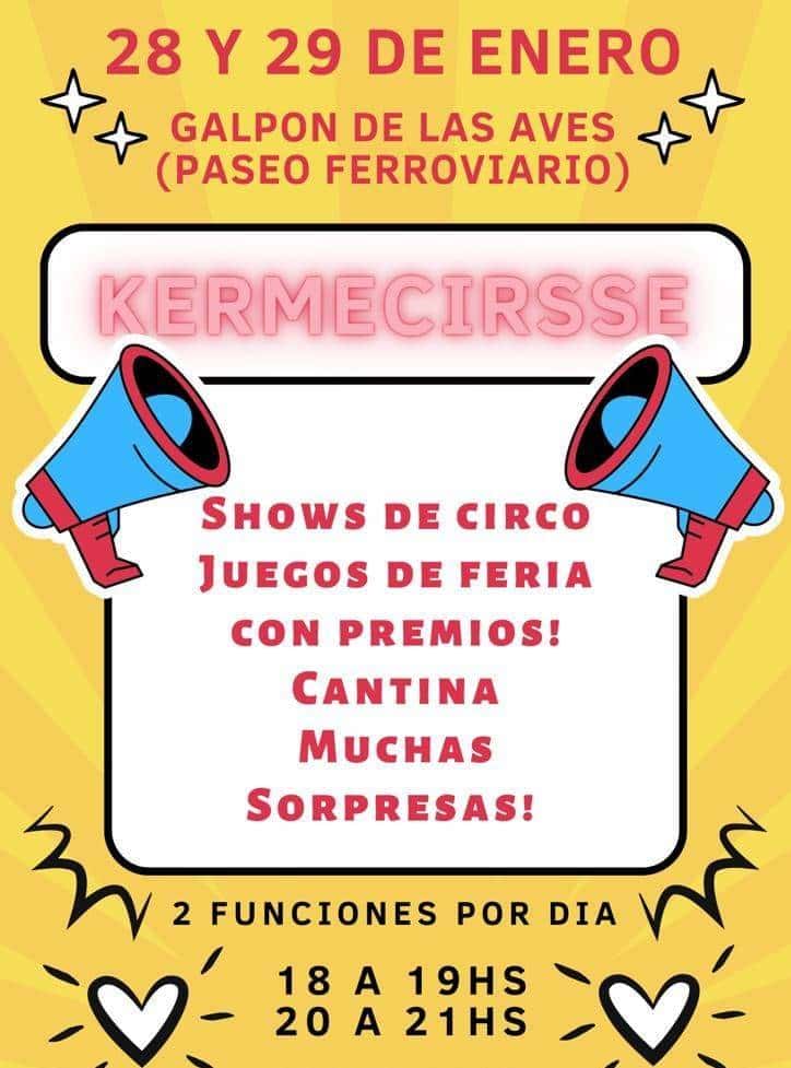 KermeCirsse: juegos de feria
y shows de circo