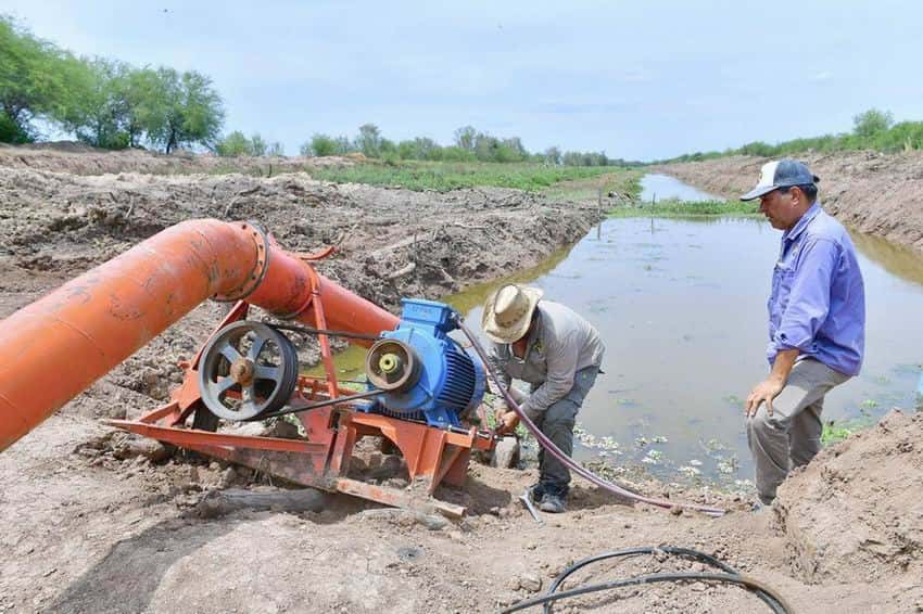 Monitoreo en zonas afectadas por la crisis hídrica