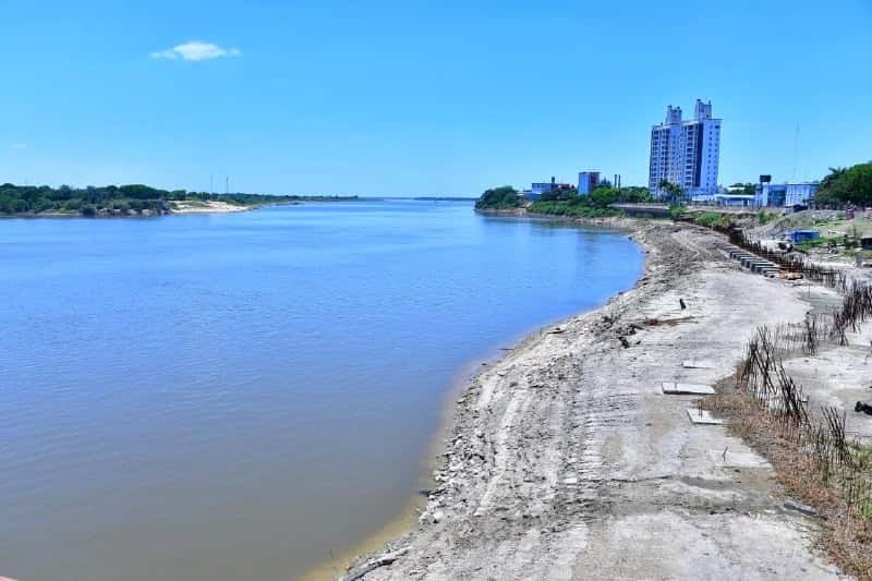El río Paraguay registró 27 centímetros de altura en el puerto de Formosa