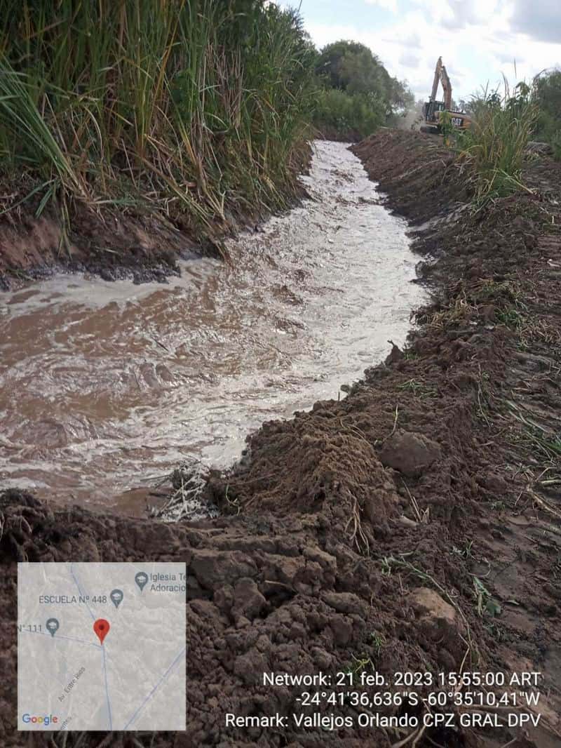 Las aguas del río Bermejo ingresaron al 
reservorio del Madrejón de Las Lomitas