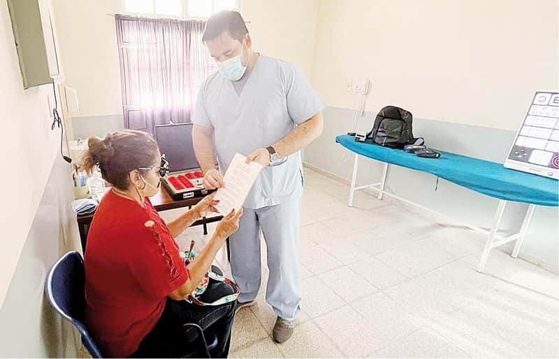 Atenciones oftalmológicas gratuitas en 
Estanislao del Campo y poblaciones aledañas