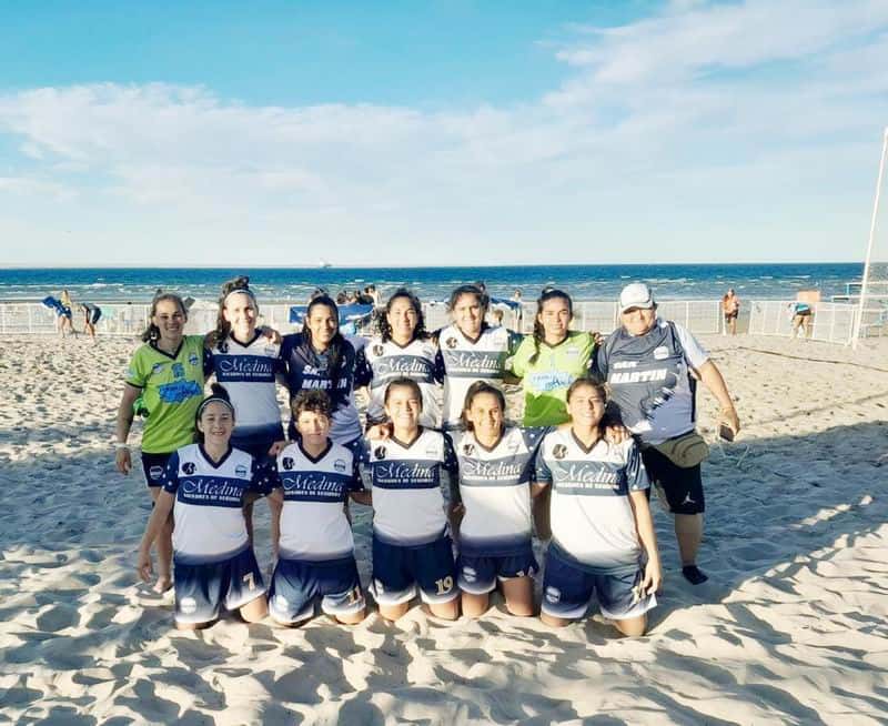 San Martín subcampeón del 
Nacional Femenino de fútbol playa