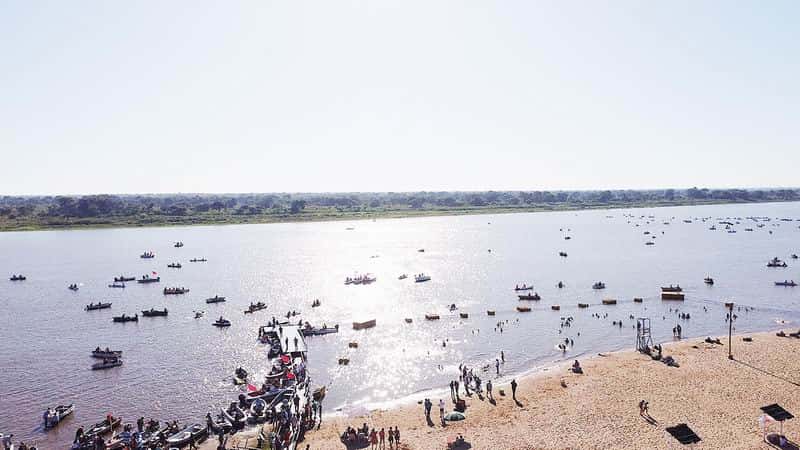 Más de 250 mil personas disfrutaron de
la XX Fiesta Nacional de la Corvina de río